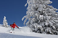 Skifahren im Bayerischen Wald